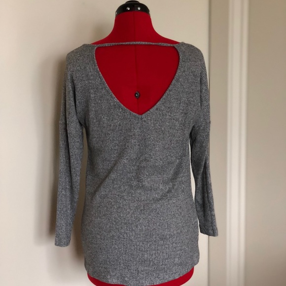 HIP Ribbed Open-Back Sweater - Picture 4 of 6